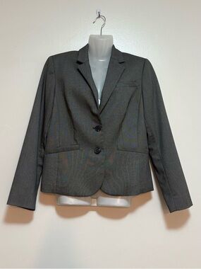JONES NEW YORK GRAY BLAZER SIZE 10
